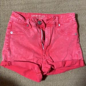 Pink shorts